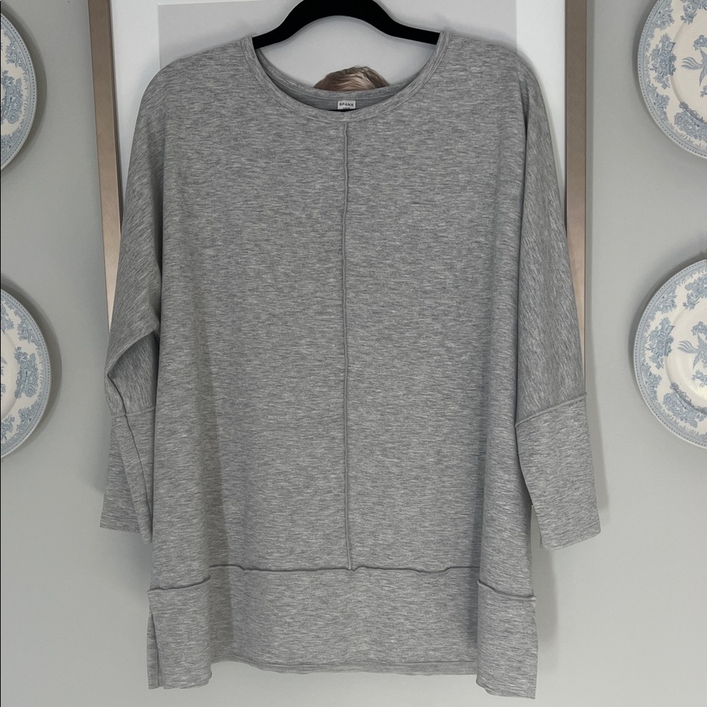 SPANX AirEssentials Gray Women's Crewneck Tunic